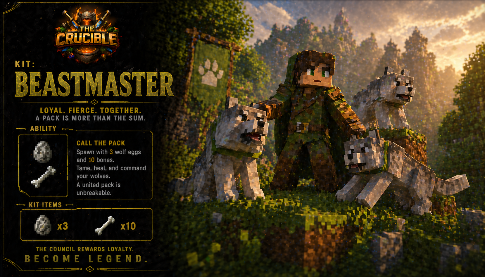 Beastmaster kit artwork